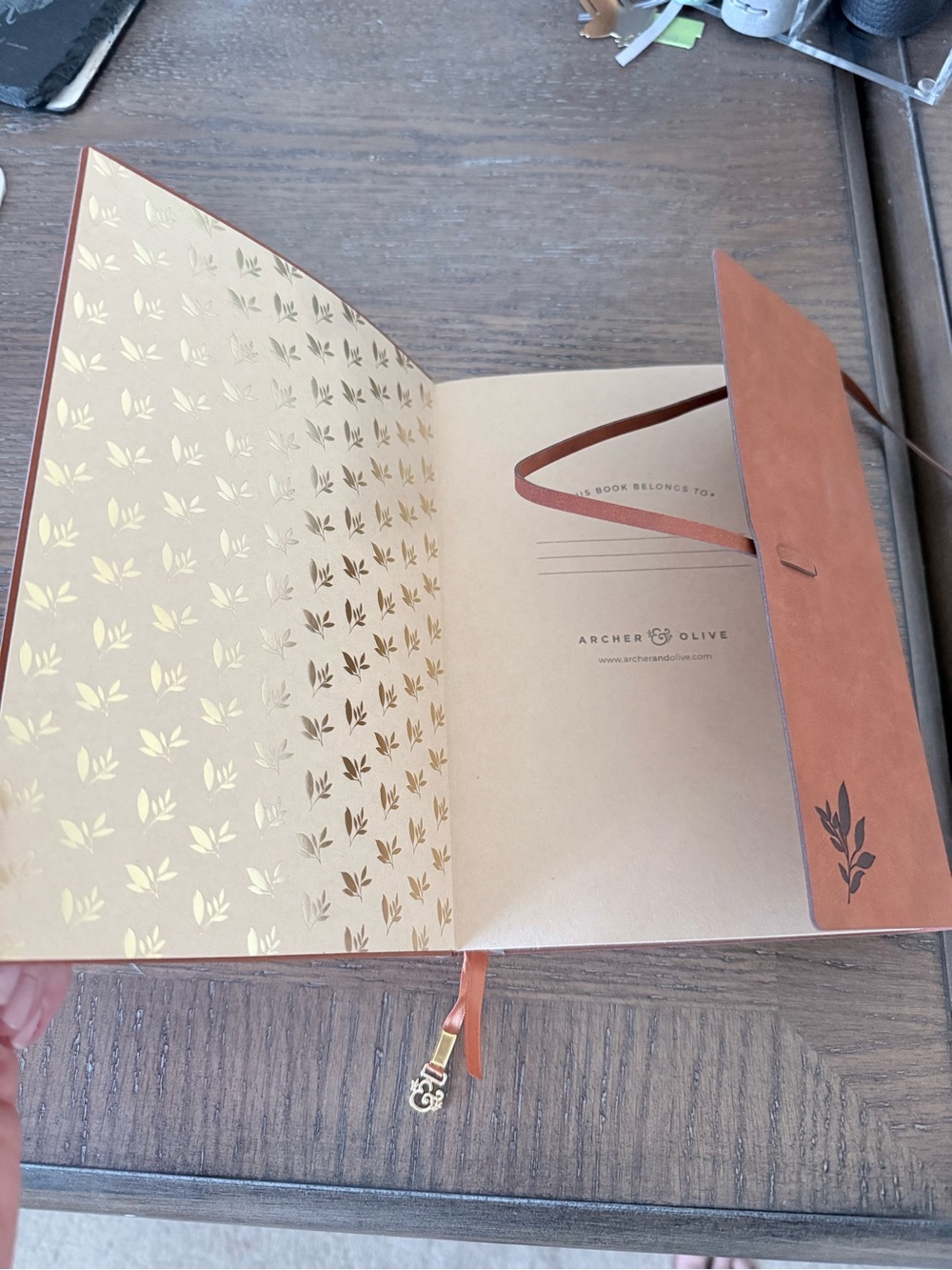 Archer & Olive Soft Wrap Journal Notebook - Picture 3 of 8